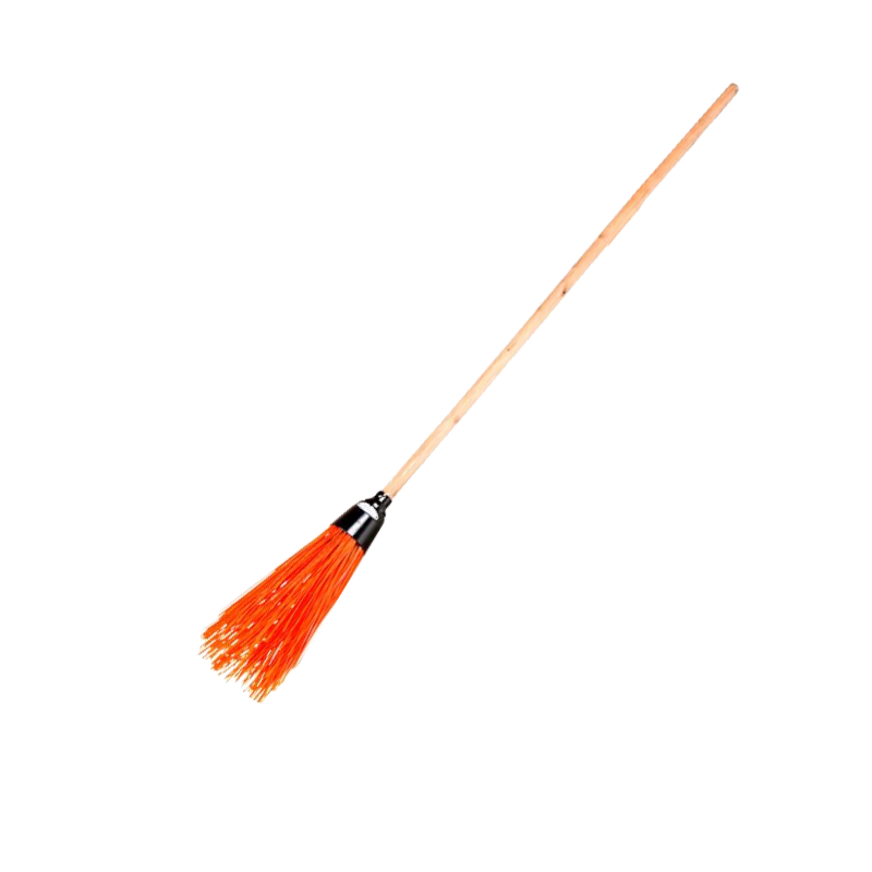 Мітла для вулиць ЛЕМИРА (47041), пластикова з дерев'яним держаком